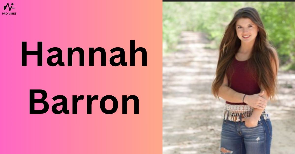 Hannah Barron